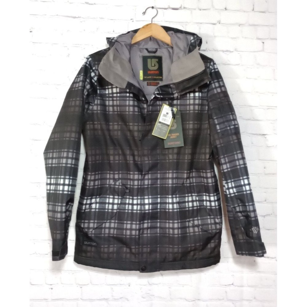 Burton Dry ride The White Collection Snowboard Ski Jacket Mens Size Small NWOT